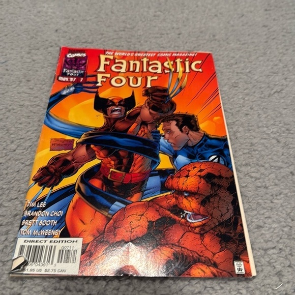 FANTASTIC FOUR #7 MARVEL COMIC BOOK - Picture 1 of 7